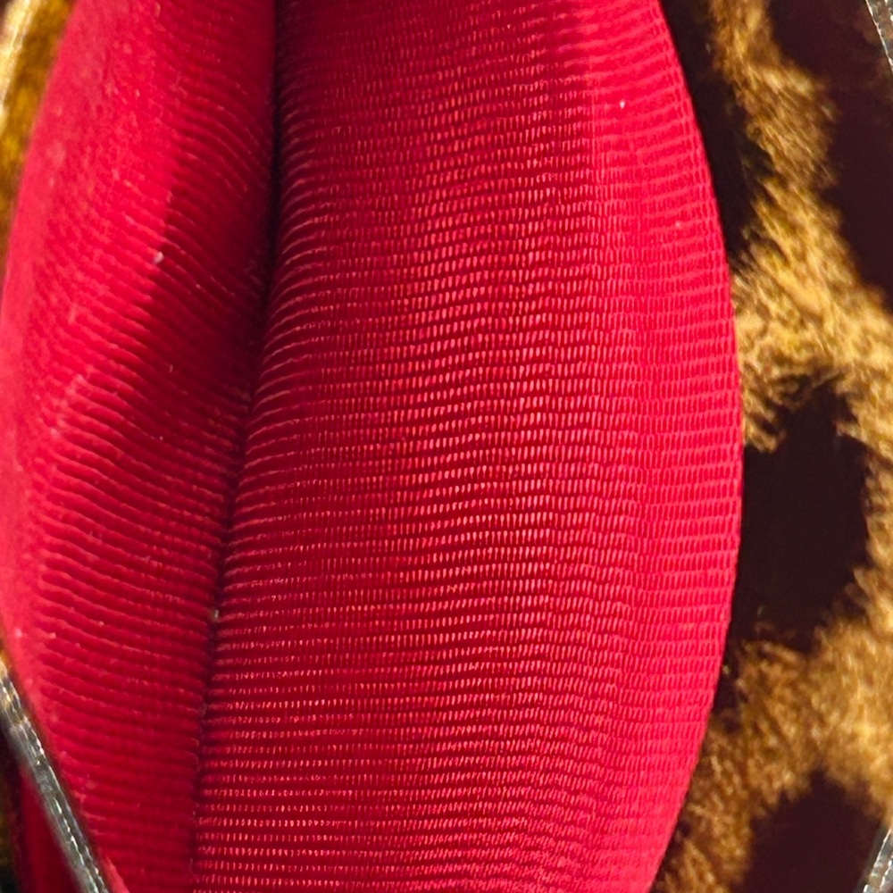Christian Louboutin Leopard Studded Card Holder - Picture 4 of 13